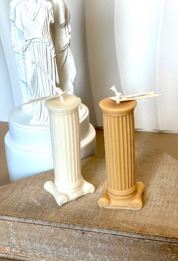 Roman Column Pillar Candle